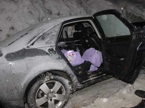 Foto: masina - accident rutier Tisa